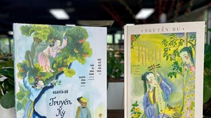 “Truyện Kiều” trở lại với diện mạo mới qua minh họa của họa sĩ Nguyễn Công Hoan