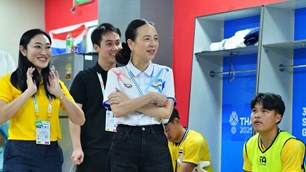 Madam Pang thưởng nóng 500.000 bath cho U22 Thái Lan sau trận mở màn tại SEA Games 33