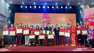 “Vinh quang Thể thao Việt Nam 2025” tôn vinh HLV, VĐV tiêu biểu