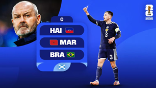 Lịch thi đấu của đội tuyển Scotland tại World Cup 2026: Tìm kiếm kì tích sau 28 năm vắng bóng