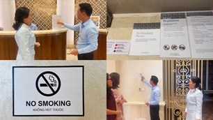 Khẳng định cam kết phát triển du lịch xanh với mô hình khách sạn không thuốc lá