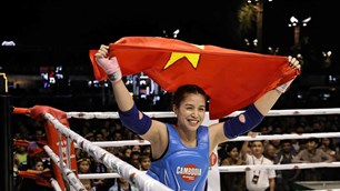 Bùng nổ tại Sihanoukville: Việt Nam giành 4 HCV Kun Khmer thế giới