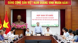 Tiếp tục khẳng định uy tín, vị thế của Giải Báo chí toàn quốc “Vì sự nghiệp phát triển Văn hóa, Thể thao và Du lịch“