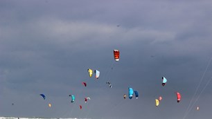 Sẵn sàng cho Giải Lướt ván diều Quốc tế Mỹ Hòa 2026