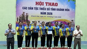Bế mạc Hội thao các dân tộc thiểu số tỉnh Khánh Hoà năm 2026