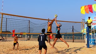 Khai mạc Giải Bóng chuyền bãi biển tỉnh Khánh Hòa 2026