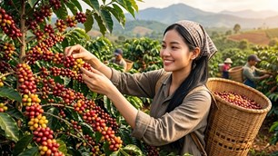 Giá cà phê hôm nay 15.4: Tây Nguyên tăng đồng loạt