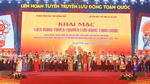 Liên hoan Tuyên truyền lưu động toàn quốc: Tuyên truyền cơ sở - “mạch dẫn” niềm tin