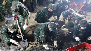 TP.HCM quy tập thêm 1 bộ hài cốt liệt sĩ tập thể