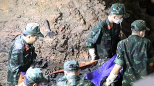 TP.HCM quy tập thêm 5 bộ hài cốt liệt sĩ tại Công viên Lê Thị Riêng