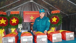 TP.HCM hoàn thành tìm kiếm, quy tập hài cốt liệt sĩ tại ấp Lạc An 3