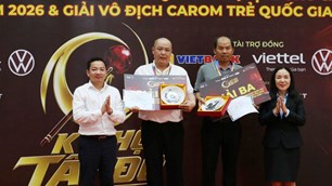 Cơ thủ Nguyễn Ngọc Trị vô địch carom 3 băng nam tại giải các CLB quốc gia 2026