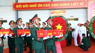 Quân khu 9 vận chuyển thêm 8.453 mẫu sinh phẩm hài cốt liệt sĩ phục vụ giám định