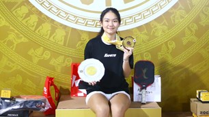 Tài năng trẻ Jolie Lam vô địch đơn nữ Giải Pickleball D-Joy Vietnam Masters 2025 