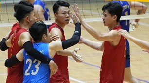 Thắng Myanmar, đội tuyển bóng chuyền nam Việt Nam vào bán kết chặng 2 SEA V.League 2026