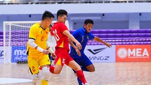 Đội tuyển futsal Việt Nam bất bại tại giải quốc tế Thái Lan