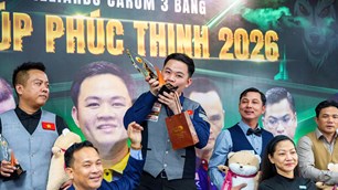 Nhà vô địch thế giới Bao Phương Vinh lập hat-trick danh hiệu tại Siêu Cúp Phúc Thịnh 2026