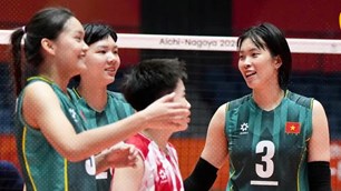 Tuyển bóng chuyền nữ Việt Nam thắng dễ không tưởng trận ra quân ASIAD 2026