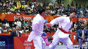 ASIAD 20: Võ sĩ karate Khuất Hải Nam “lỡ hẹn” với tấm HCĐ