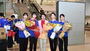 Đội tuyển karate Việt Nam về nước sau thành công tại ASIAD 2026