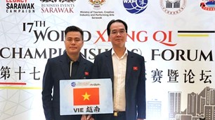 Ba kỳ thủ Việt Nam dự “siêu giải cờ tướng” tại Trung Quốc