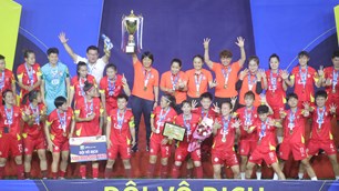 CLB TP.HCM I đăng quang Giải bóng đá nữ VĐQG 2026