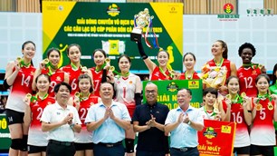 Kết quả bóng chuyền nữ VĐQG 2026 mới nhất: Binh chủng Thông tin vô địch
