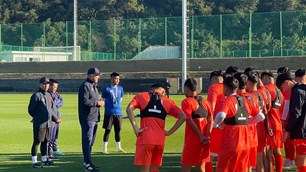 U17 Việt Nam đổi “quân xanh” ở trận tập huấn cuối tại Hàn Quốc
