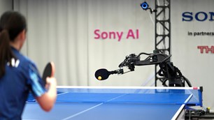 Robot AI chơi bóng bàn thắng tuyển thủ chuyên nghiệp, gây chú ý toàn cầu