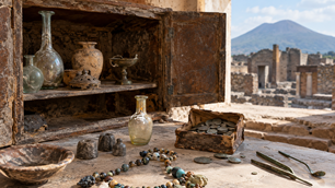 Khai quật chiếc tủ 2.000 năm tuổi, hé lộ bí mật đời sống phụ nữ Pompeii