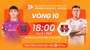 Nhận định trận đấu Becamex TP.HCM vs Hải Phòng, 18h00 ngày 5.11: Nối dài mạch bất bại
