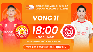 Nhận định trận đấu PVF-CAND vs Thể Công, 18h00 ngày 8.11: Chủ nhà yếu bóng vía