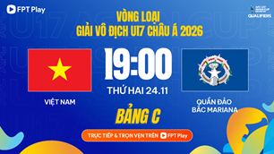 Nhận định trận đấu U17 Việt Nam vs U17 Quần đảo Bắc Mariana, 19h00 ngày 24.11: Quyết tạo mưa bàn thắng, vươn lên chiếm đỉnh bảng