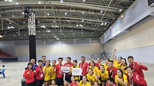 HLV Nguyễn Thanh Tùng: “Chiến thắng này là công lao rất lớn của các vận động viên”