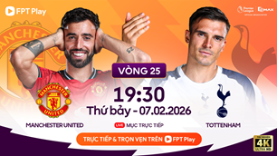 Link xem trực tiếp Man United vs Tottenham, 19h30 ngày 7.2, vòng 25 Ngoại hạng Anh