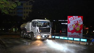 URENCO tăng cường vệ sinh môi trường phục vụ bầu cử Quốc hội và HĐND các cấp nhiệm kỳ 2026-2030