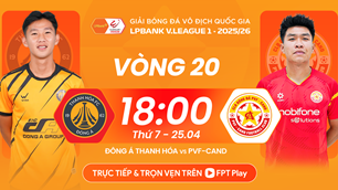 Nhận định trận đấu Thanh Hóa vs PVF-CAND, 18h00 ngày 25.4: Cuộc chiến sống còn