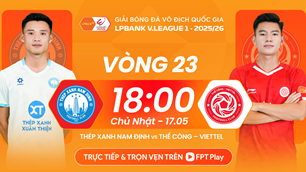 Nhận định trận đấu Nam Định vs Thể Công, 18h00 ngày 17.5: Xây chắc vị trí á quân