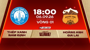 Nhận định trận đấu Nam Định vs HAGL, 18h00 ngày 6.9: Thiên Trường mở hội