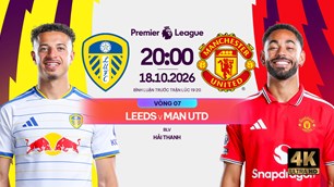 Nhận định trận đấu Leeds vs Man United, 20h00 ngày 18.10: “Quỷ đỏ” chìm nghỉm