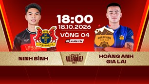 Nhận định trận đấu Ninh Bình vs HAGL, 18h00 ngày 18.10: Mệnh lệnh phải thắng