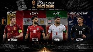 Lịch thi đấu Bảng G World Cup 2026: Đại chiến siêu sao