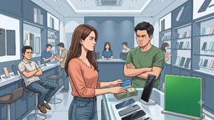 Từ chối mua điện thoại mới, tôi biết mình chỉ là “cây ATM” của bạn trai