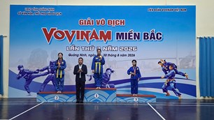 Quảng Ninh: Hơn 200 VĐV tranh tài Giải Vô địch Vovinam miền Bắc lần thứ III