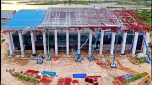 Gấp rút hoàn thiện dự án 129 tỉ đồng khôi phục Nhà thi đấu thể thao dưới nước