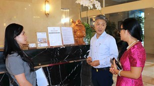 Giám sát “Khách sạn tiêu biểu không thuốc lá” tại Đà Nẵng
