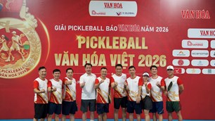 Lan tỏa tinh thần thể thao và giá trị văn hóa tại Giải Pickleball Báo Văn Hóa 2026