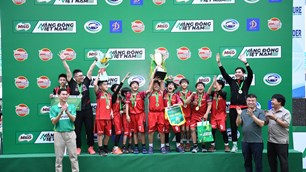 Bế mạc Giải Bóng rổ học sinh tiểu học Hà Nội