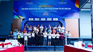 Sôi động giải pickleball chào mừng Đại hội TDTT TP.HCM lần thứ I năm 2026