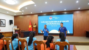 Bế mạc chương trình tuyển chọn tài năng bóng đá nữ toàn quốc